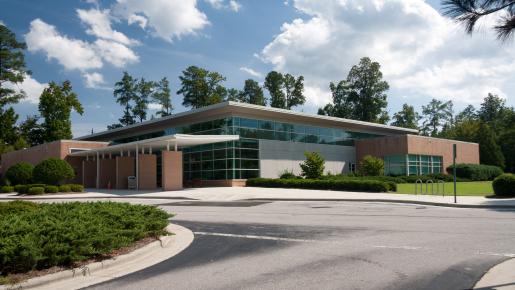 Wake County East Regional Library in Knightdale North Carolina Wake County East Regional Library
